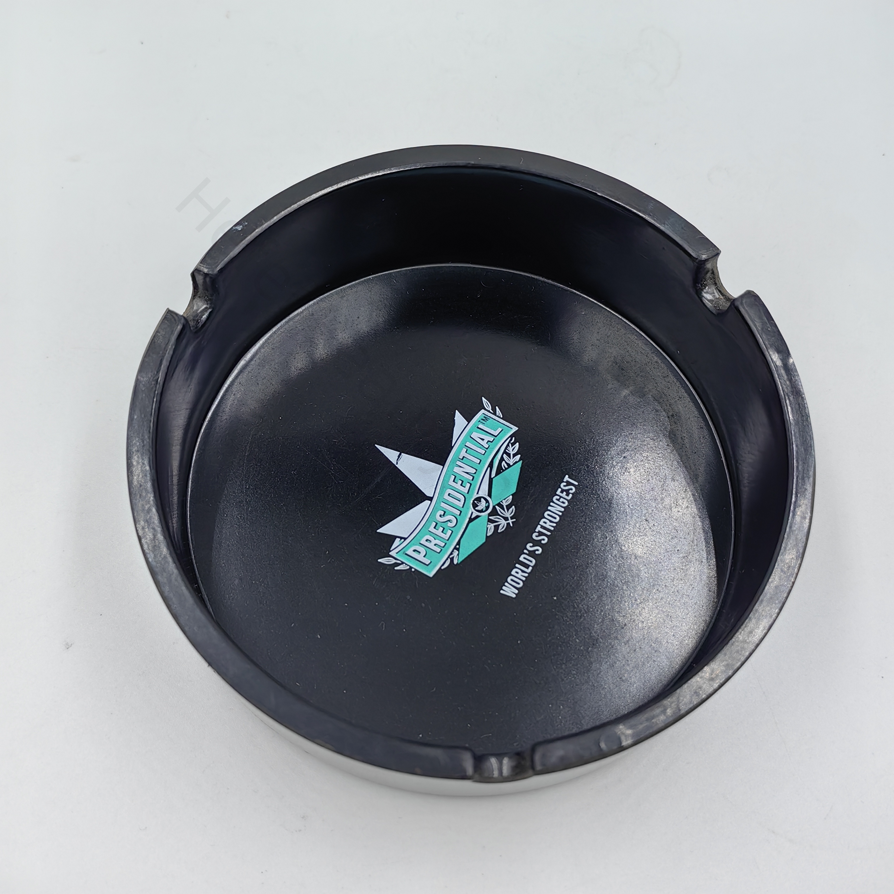 10*3cm Round Fire-Proof Plastic Melamine Tray Custom Color And Custom Logo Printing